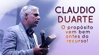 Cláudio Duarte  O propósito vem bem antes do recurso  Palavras de Fé [upl. by Vudimir846]