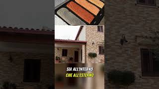 Rivestimento Mattoncino per unatmosfera rustica nella tua casa shorts [upl. by Stormi]