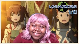 Log Horizon Season 1 Episode 10 Reaction  Grab it in Your Hand [upl. by Ahsetal]