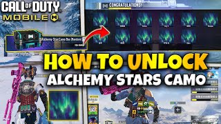 Alchemy Stars Camo To Global  Hordepoint Mode  Next Mythic SMG  COD Mobile  CODM [upl. by Winther]