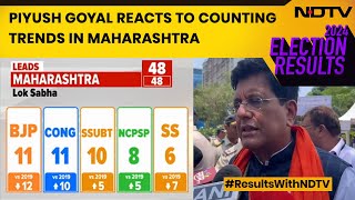 Maharashtra Election Results  Piyush Goyal Reacts To Maharashtra Counting Trends [upl. by Nysilla884]