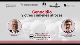 Genocidio y otros crímenes atroces [upl. by Heurlin]