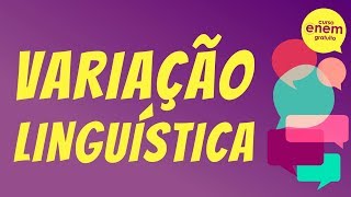 VARIAÇÕES LINGUÍSTICAS  Resumo de Português para o Enem [upl. by Terri877]