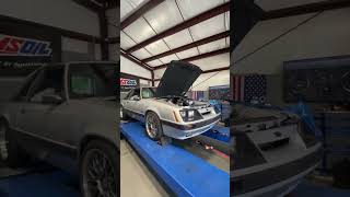 418 Stroker Foxbody Dyno [upl. by Adnohsad726]