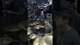 Lorna Shore  Into The Earth  Drum Cover  Gopro Mic Raw Sound  No Trigger [upl. by Nosdivad]