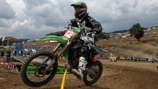 Blake Baggett 2012 Motocross Season Recap [upl. by Fredel127]