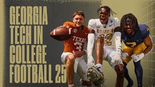 Previewing Georgia Tech in EA Sports College Football 25 [upl. by Anilak]