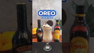 Oreo Cocktail 🍪 drinks cocktails [upl. by Nole]