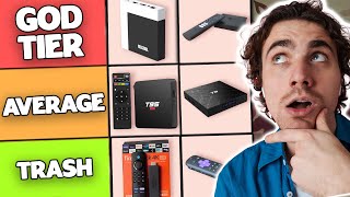 BEST Android TV Box Tier List 2024 [upl. by Aineval]