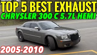 Top 5 BEST Exhaust Systems for 20052010 Chrysler 300 C 57L HEMI V8 [upl. by Anilocin]