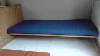 Rapido Record mit Lattenrost und 90cm breiter Matratze fast 2m breites Sofa [upl. by Nyleikcaj]