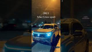 2024 VW ATLAS CROSS SPORT SEL RLine in snow 🔥🔥🔥 Sliver Mist Mettalic ❤️ [upl. by Hadik]