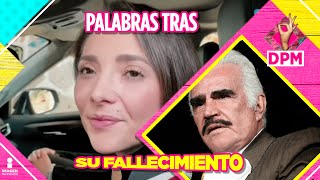 Palabras de Alejandra hija de Vicente Fernández tras su fallecimiento  De Primera Mano [upl. by Yllaw]