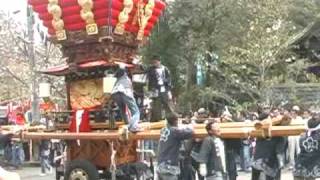 伊勢音頭 鍛冶屋祭礼団 賀集八幡宮の祭礼で [upl. by Rett]