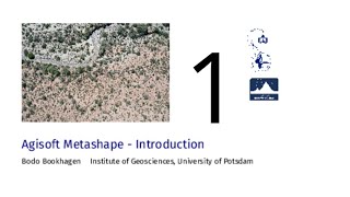 Agisoft Metashape  1 Introduction [upl. by Nidroj]