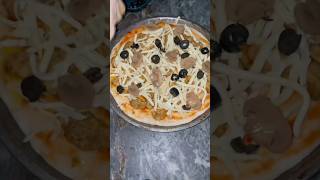 How to make pizza at home by secret chef youtubeshorts food recipe viralshort pizza [upl. by Eralc441]