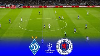 DYNAMO KYIV vs RANGERS  UEFA Champions League 20242025 Third Qualifying Round 1st leg [upl. by Morris366]