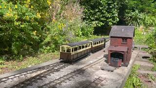 16mm Vale of Rheidol locos running on the Llechfan Garden Railway 17th July 2022 [upl. by Bradford]