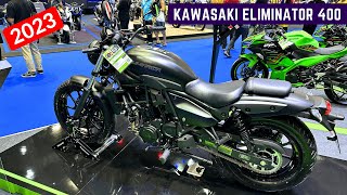 2023 Kawasaki Eliminator 400 Cruiser Full Detailed Review  Features Price  Kawasaki Eliminator400 [upl. by Sartin]