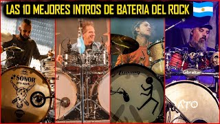 Las 10 Intros De Bateria Mas Iconicas Del Rock Argentino 🥁 Parte 2 [upl. by Philippine]