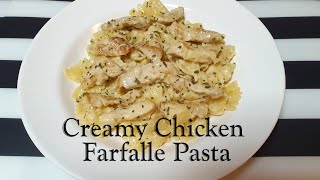 Creamy Chicken Farfalle Pasta  Cusina [upl. by Ibmat]