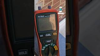 MEGOHMMETER VS d2dnyac hvac hvactechnician [upl. by Moffit464]