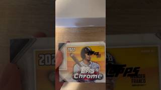 Opening a box of 2022 Topps Chrome [upl. by Stambaugh]