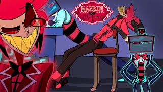 Alastor And Vox React To WEIRD FAN ART [upl. by Lilian77]