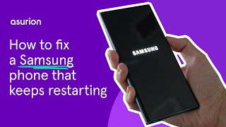 How to fix a Samsung phone that keeps restarting  Asurion [upl. by Adneram]