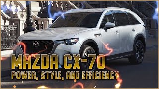 2025 Mazda CX70 The Ultimate TwoRow SUV Unveiled [upl. by Teodorico]