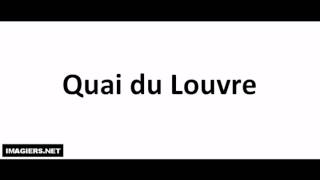 How to pronounce 195 streets of Paris from the 1er arrondissement [upl. by Delinda]