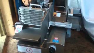 scharfen VA2000 automatic meat slicer [upl. by Coltson970]