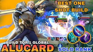 22 KILLS × ALUCARD BEST BUILD 2024  SOLO RANK ALUCARD GAMEPLAY  MOBILE LEGENDS [upl. by Otsugua533]