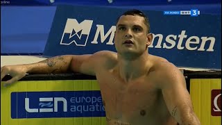 50m Freestyle MEN Semifinals  LEN European SC Swimming Championships 0510 Dec 2023 Otopeni [upl. by Nira]