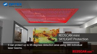 OPTEX  REDSCAN mini  RLS  2020SKYLIGHT Protection [upl. by Ahsiad492]