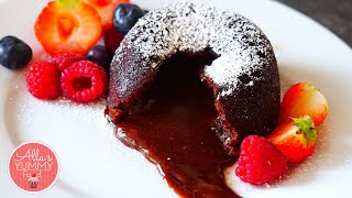 Chocolate Lava Cake Recipe  Шоколадное пирожное quotЛаваquot [upl. by Nylsirhc]