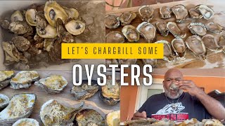 LETS CHARGRILL SOME OYSTERSfypyoutube oysters oyster grilling seafood explorepage [upl. by Moritz]