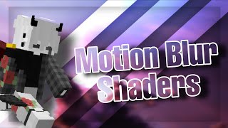 Top 3 CLEANEST Motion Blur Shaders for Minecraft 189 FPS BOOST [upl. by Haimarej]