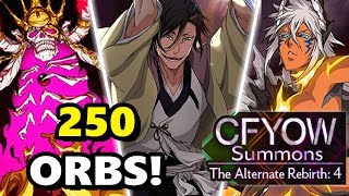 Bleach Brave Souls CFYOW Summons  The Alternate Rebirth 4 [upl. by Amandy]