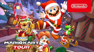 Mario Kart Tour  Holiday Tour Trailer [upl. by Devlen]