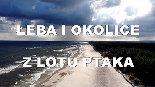 Łeba i okolice z lotu ptaka Wakacje nad Bałtykiem [upl. by Lorne]