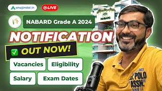 NABARD Grade A 2024 Notification Out  Exam Pattern  Eligibility  Vacancy  Salary  Anuj Jindal [upl. by Peterec929]