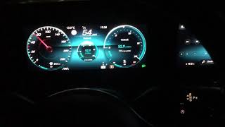 Mercedes Benz A180d w177 acceleration 0180kmh 2019 116hp widescreen om608 [upl. by Hawk]