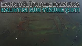 Kış Kurak Geçince İznik Gölündeki Bazilika Ortaya Çıktı [upl. by Aizti]