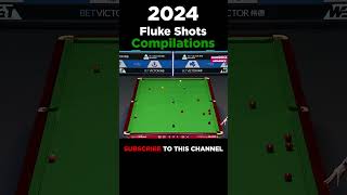 2024 Lucky Snooker Shots  MustSee Fluke Compilation [upl. by Adnulahs152]