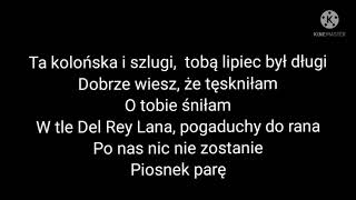 Sanah  quotKolońska i szlugiquot Tekst [upl. by Ennaul]