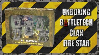 Unboxing Battletech Clan Fire Star  TTM Ep045 [upl. by Minsat]