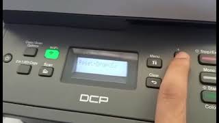 วิธีรีเซ็ต BROTHER DCPL3551CDW ฟ้อง replace drumbeltfuserpf kit และ toner [upl. by Barnum528]