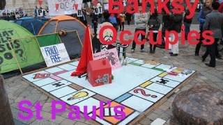 Banksy Occupy London Protest [upl. by French633]