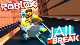 EL CHOFER DE LOS ROBOS 🚘💰  JAILBREAK  ROBLOX [upl. by Aynatahs]